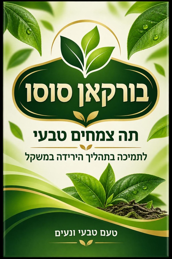 קופסת תה בורקאן סוסו